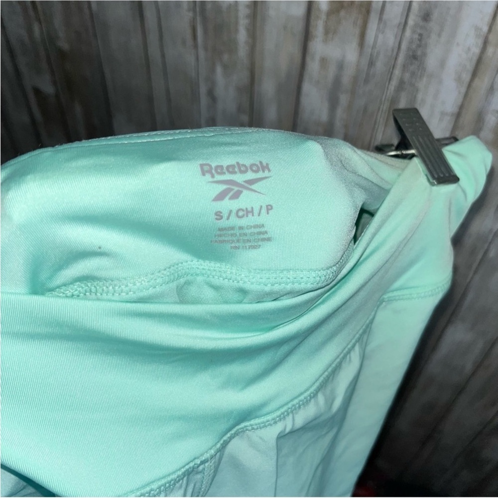 Reebok Light Blue Green Shorts - Picture 6 of 6